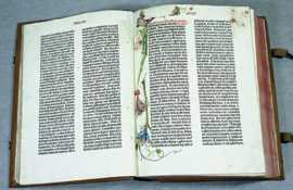 Gutenbergbibel, Doppelseite