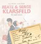 Beate & Serge Klarsfelds "Die Nazijäger" ist unser Objekt des Monats Oktober. Auf der Collage ist im Vordergrund die Meldekarte von Klaus Barbie zu sehen.