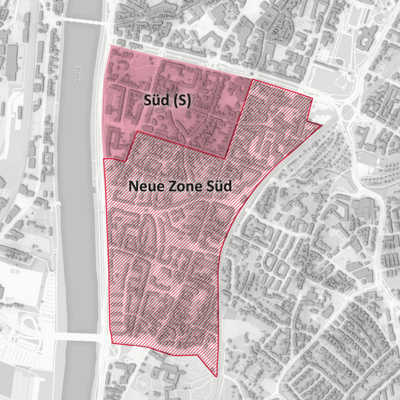 Die neue Bewohnerparkzone Süd ist deutlich größer als das bisherige Gebiet.