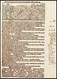 Trierer Fischblatt (Wissenschaftliche Bibliothek der Stadt Trier, Inc 1291 4°)